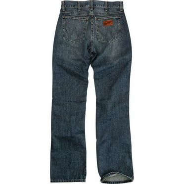 Wrangler 77MWZRW Retro Slim Fit River Wash Jeans Denim 31x36