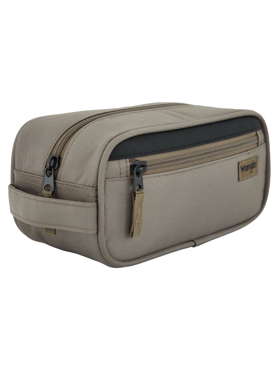 9-inch Toiletry Travel Kit, Fallen Rock Brown