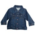thumbnail image 1 of Wrangler Baby Classic Blue Denim Jacket - Kids Boys Jacket - Pqk126, 1 of 2