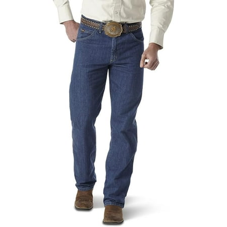 Wrangler Apparel Mens 20X Dark Wash Relaxed Fit Jeans