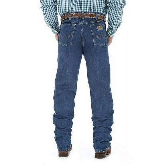 Wrangler Apparel Mens George Strait Relaxed Fit Jeans 36W x 38L Stonewashed