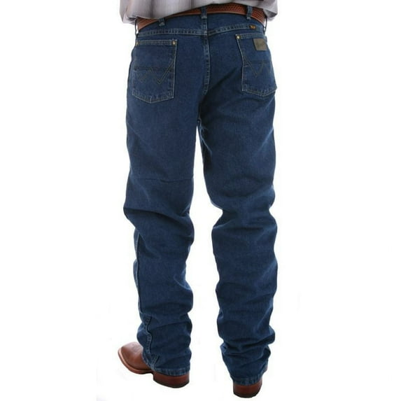 Wrangler Apparel Mens George Strait Relaxed Fit Jeans 36x30 Stonewashed