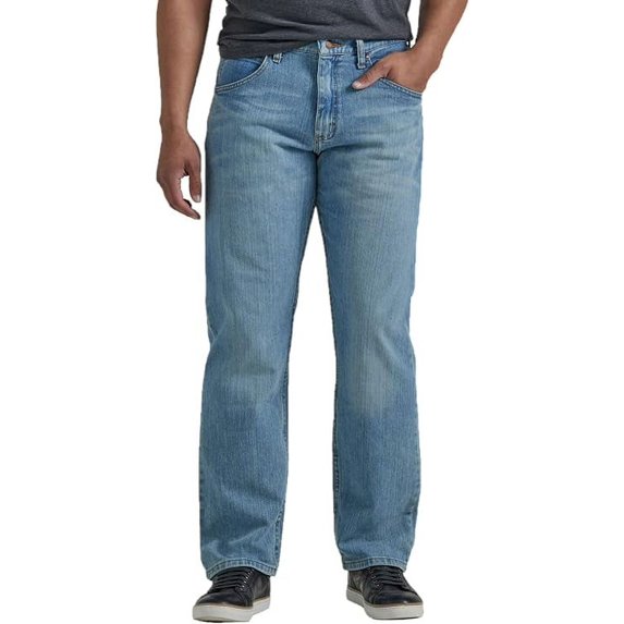 Wrangler Authentics Men's Classic 5-Pocket Relaxed Fit Flex Jean