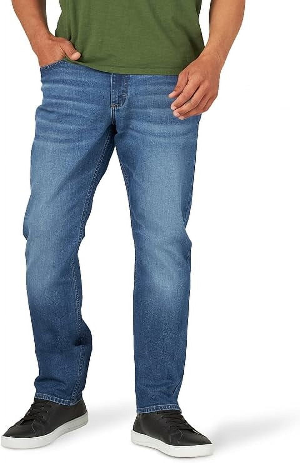Wrangler Authentics Men's Athletic Fit Stretch Jean - Walmart.com