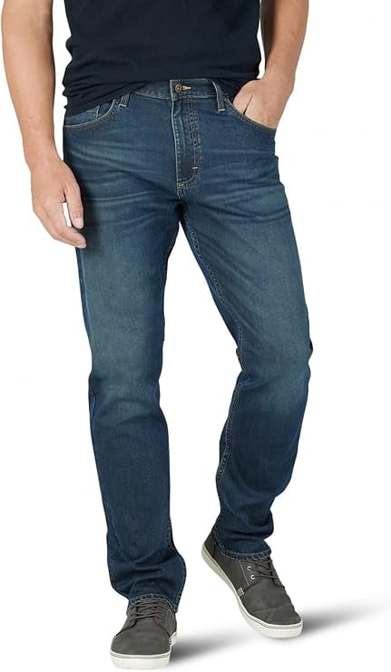 Wrangler Authentics Men's Athletic Fit Stretch Jean - Walmart.com