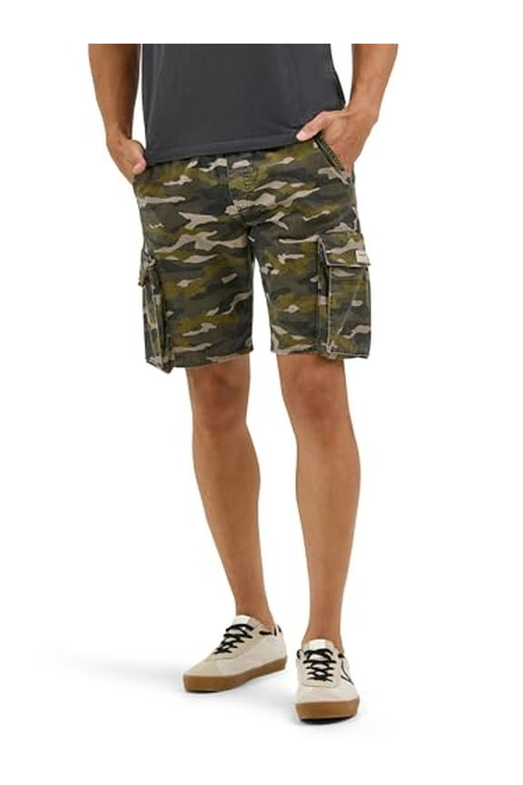 Authentics Men's Cargo Short, Smooth Military Camo