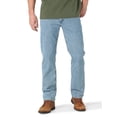 thumbnail image 1 of Wrangler Authentics Men's Classic 5-Pocket Regular Fit Cotton Jean, Light Stonewash, 33W x 33L, 1 of 5