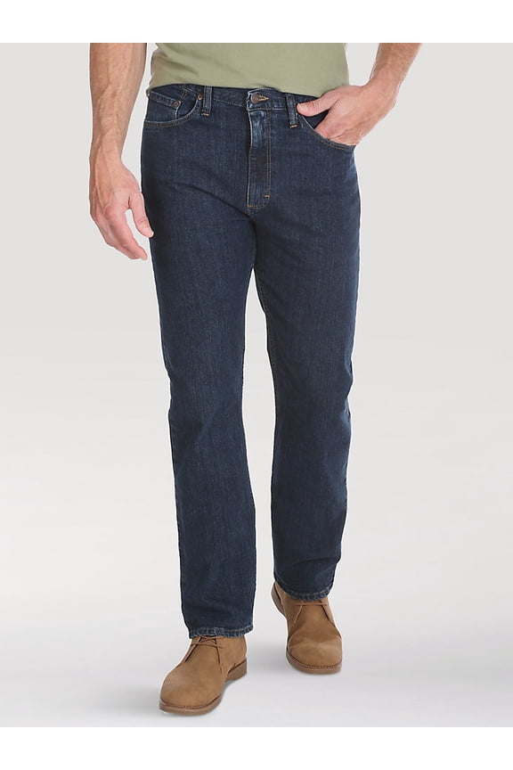 Men's Wrangler Authentics Regular Fit Flex Jean in Indigo Dark