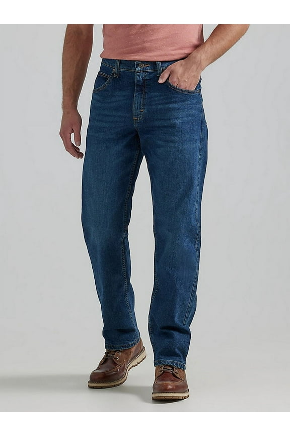 Men's Wrangler Authentics Relaxed Fit Flex Jean in Flex Dark