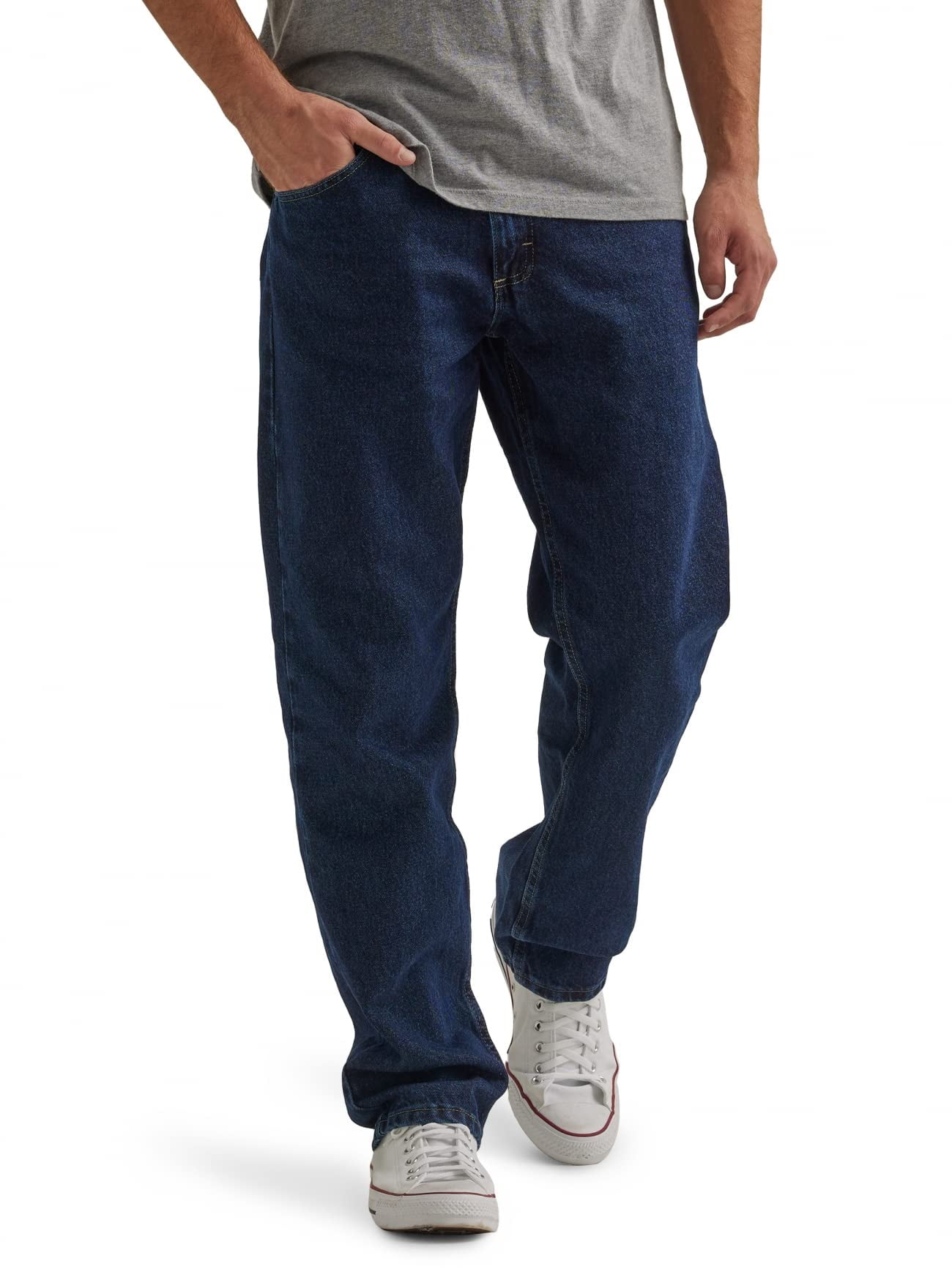 Wrangler Men's Classic 5-Pocket Relaxed Fit Cotton Jean