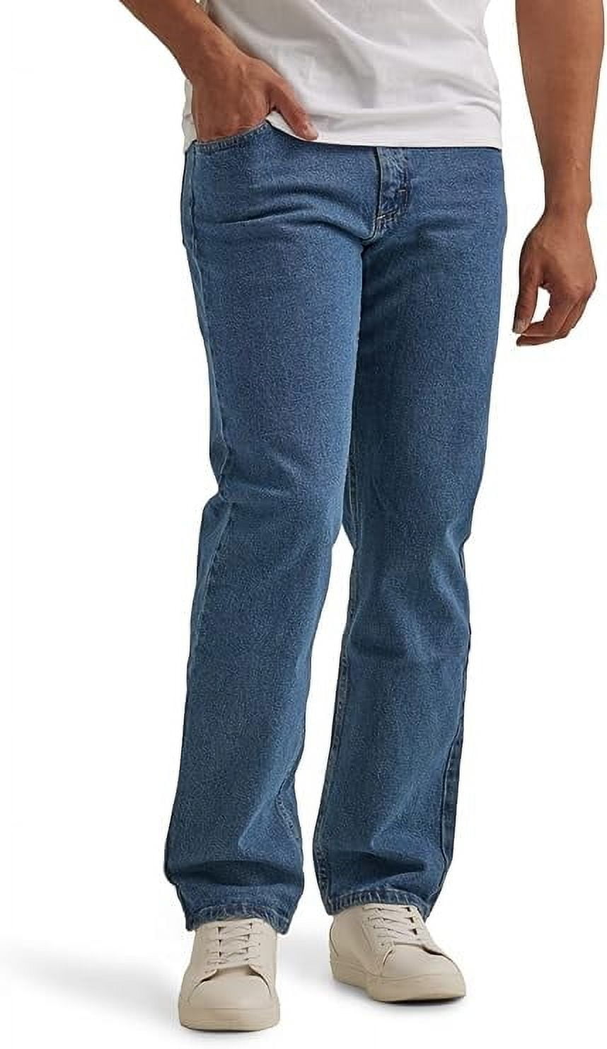 Wrangler Authentics Men's Classic 5ーPocket Regular Fit Jean,Dark Rinse,40x2 Wrangler Authentics Men\u0027s Classic 5-Pocket Relaxed Fit Flex Jean