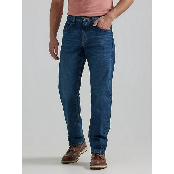 Men's Wrangler Authentics Relaxed Fit Flex Jean in Flex Dark