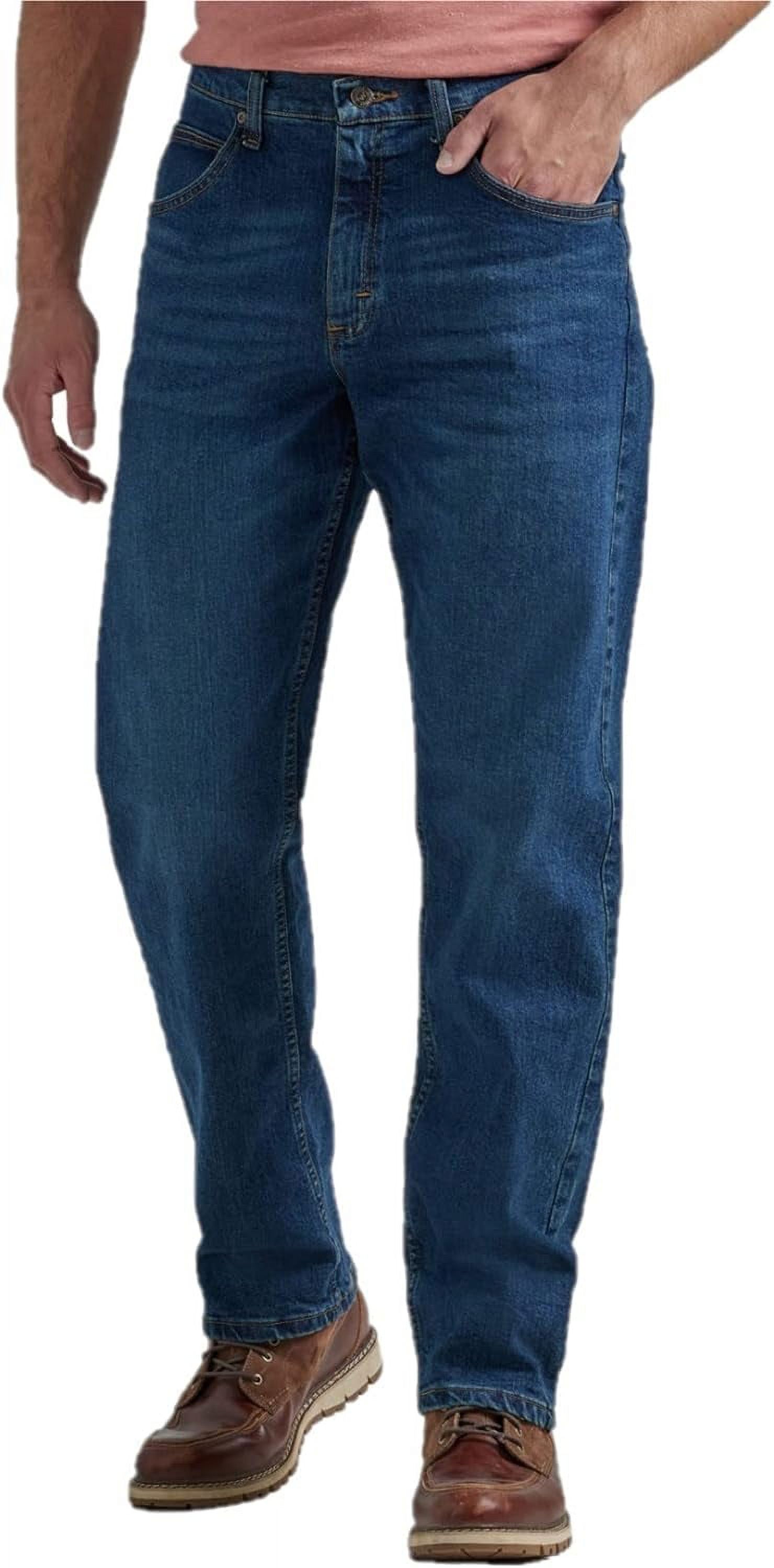 Wrangler Authentics Heren Jeans Classic 5-Pocket Relaxed Fit Flex Jean - Duurzame Comfort Jeans