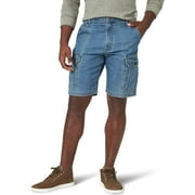 Wrangler Authentics Men's Classic Cargo Stretch Short Medium Tint Size-36