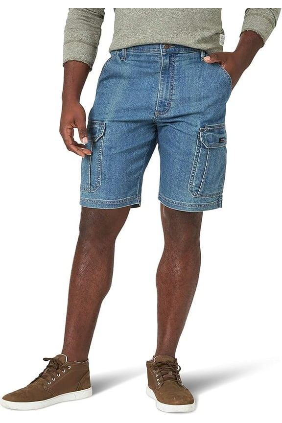 Authentics Men's Classic Cargo Stretch Short Medium Tint Size-38