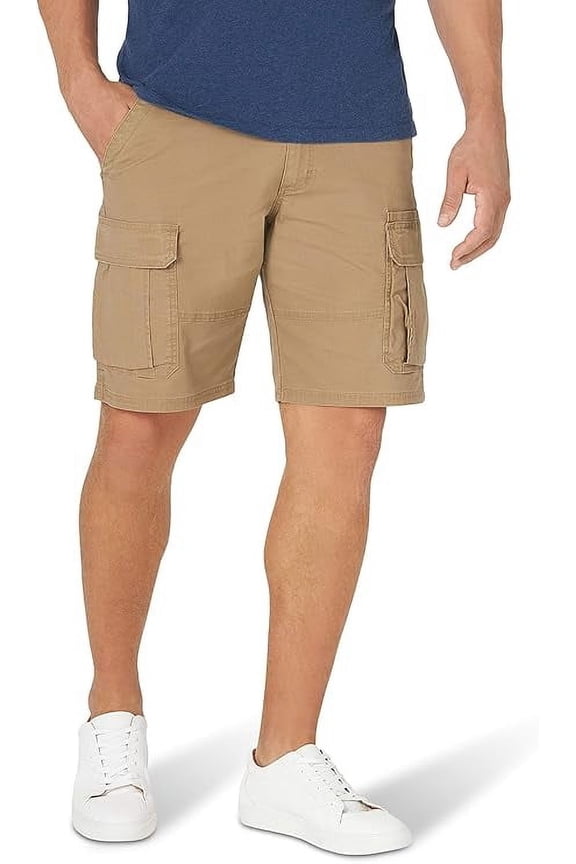 Authentics Men's Classic Cargo Stretch Short Petrified Oak size-46