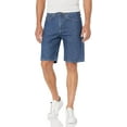 thumbnail image 1 of Wrangler Authentics Men's Classic Relaxed Fit Five Pocket Jean Short, Stonewash Dark, Size: (30-54), 1 of 1