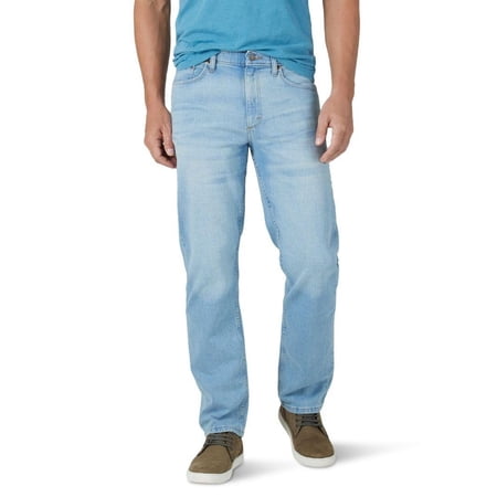 Wrangler Authentics Men's Comfort Flex Waist Relaxed Fit Jean, Aaron, 34W x 29L