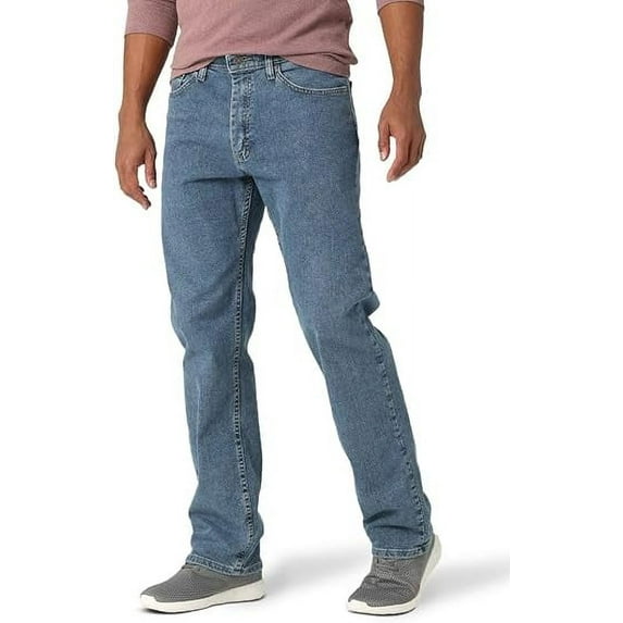 Wrangler Authentics Men's Comfort Flex Waist Relaxed Fit Jean