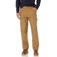 thumbnail image 1 of Wrangler Authentics Men's Fleece Lined Carpenter Pant 34W x 32L Autumn Khaki, 1 of 9