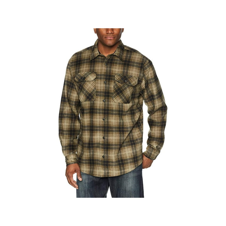 Wrangler Fleece Shirt Brown