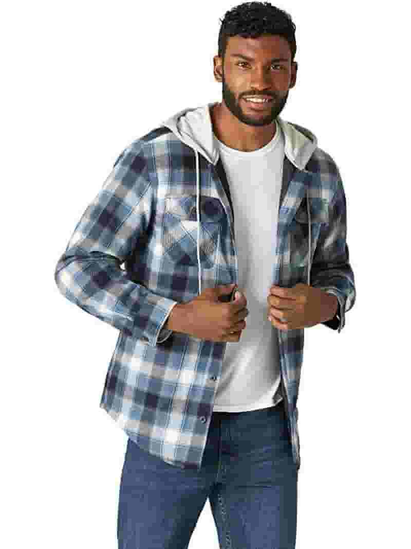 Bomber Jacket Wrangler Crosstown Jacket Lined Flannel Shirt Jacket