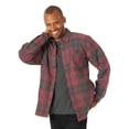 thumbnail image 1 of Wrangler Authentics Men's Long Sleeve Sherpa Lined Shirt Jacket, Current Heather, Small, 1 of 5
