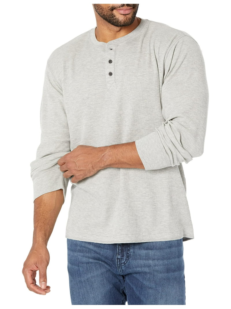 トップス Waffle henley neck long sleeve t-shirt Waffle T-Shirt | Henley Neck | Long Sleeve | UNIQLO US