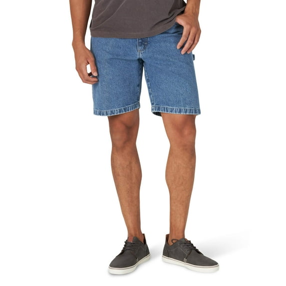 Wrangler Authentics Men's Loose Fit Carpenter Short, Antique Stonewash, 38