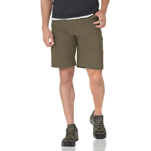 Wrangler Authentics Men's Performance Comfort Flex Cargo Short, Morel, 40