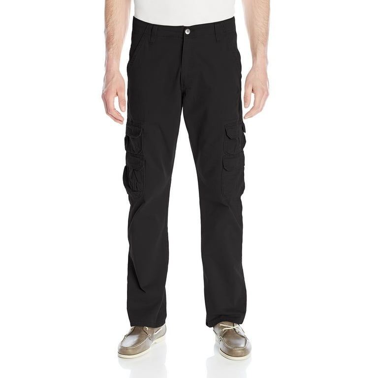 Wrangler authentics men's premium relaxed cheap fit straight leg cargo pant