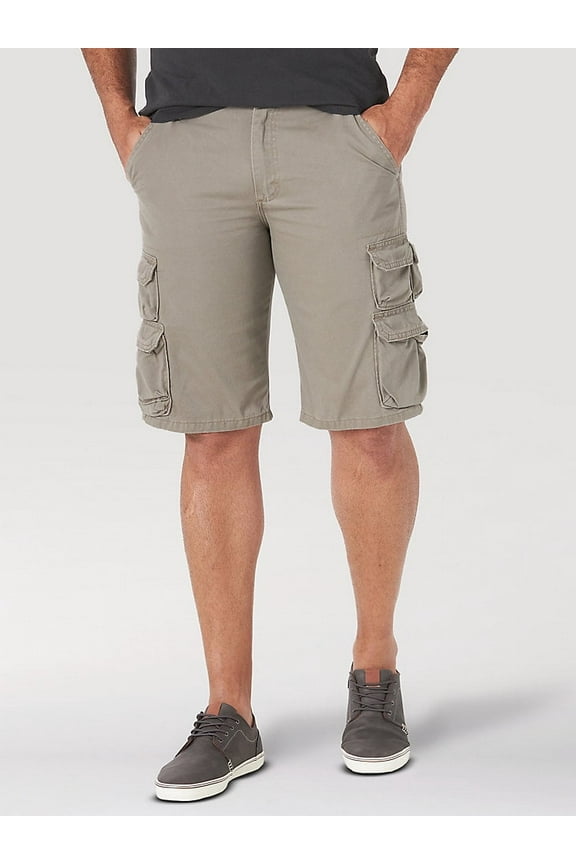 Authentics Mens Premium Twill Cargo Short