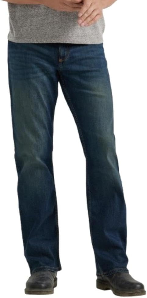 Stetson Men's Relaxed Fit Bootcut Jeans | 100% Cotton Denim, Lower Rise, 31W X 32L