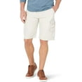 thumbnail image 1 of Wrangler Authentics Men's Stretch Twill Cargo Shorts, Pelican, 30, 1 of 6