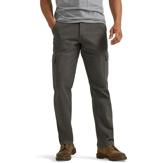 Wrangler Authentics Men's Twill Relaxed Fit Cargo Pant (Logan)