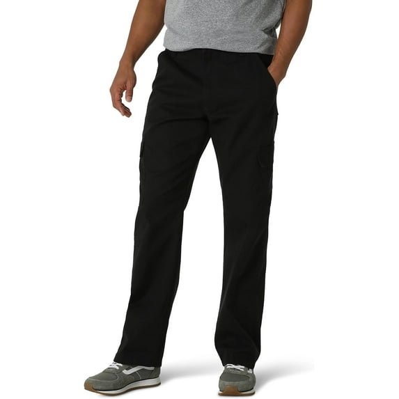 Wrangler Authentics Men's Twill Relaxed Fit Cargo Pant