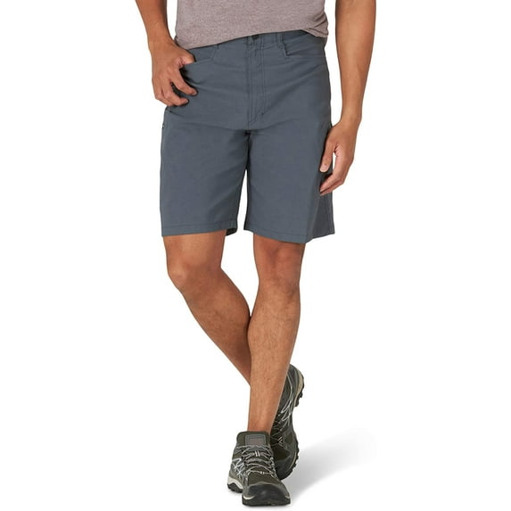 Wrangler Authentics Mens Performance Comfort Flex Cargo Short 33 Granite