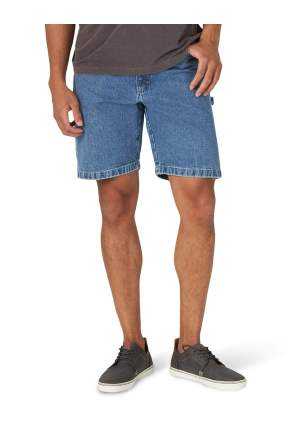 Authentics mens Loose Fit Carpenter Cargo Shorts, Antique Stonewash, 34 US