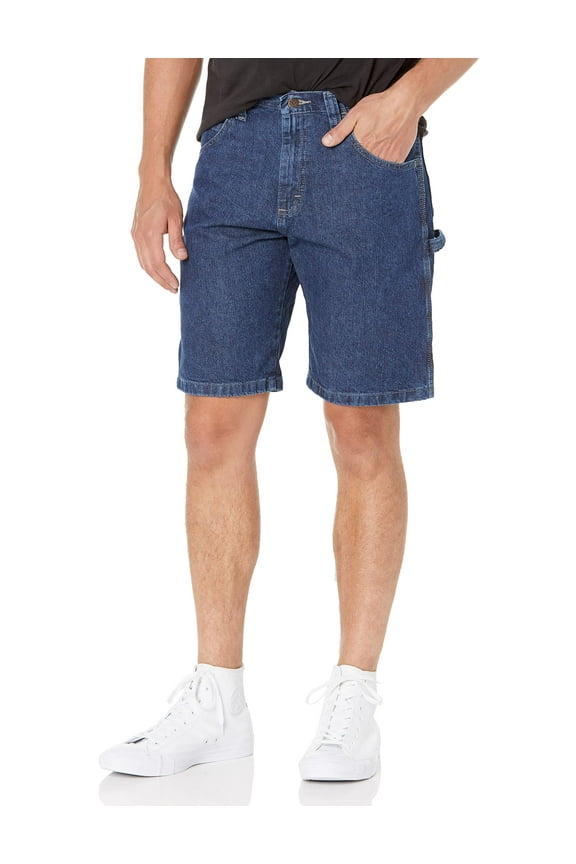 Authentics mens Loose Fit Carpenter cargo shorts, Retro Stone, 38 US