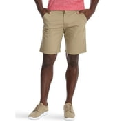 Wrangler Authentics mens Performance Comfort Flex Flat Front Shorts, Dark Khaki, 46 US