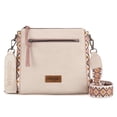 thumbnail image 1 of Wrangler Aztec Crossbody Bags Boho Shoulder for Women, Beige, 1 of 7