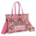 thumbnail image 1 of Wrangler Aztec Tote Bag for Women Western Purses and Handbags, Pink, 1 of 7