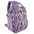 thumbnail image 1 of Wrangler Aztec Travel Backpack Baby Bag for Women with Stroller Strap and Side Bottle Pockets Organized Diaper Bag, Lavender, 1 of 8