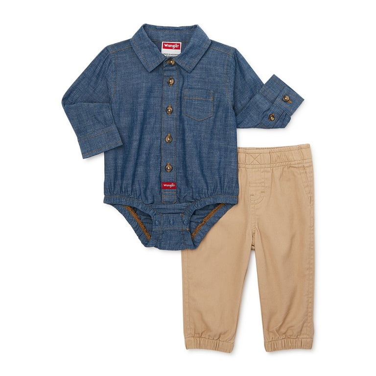 Button down outlet joggers
