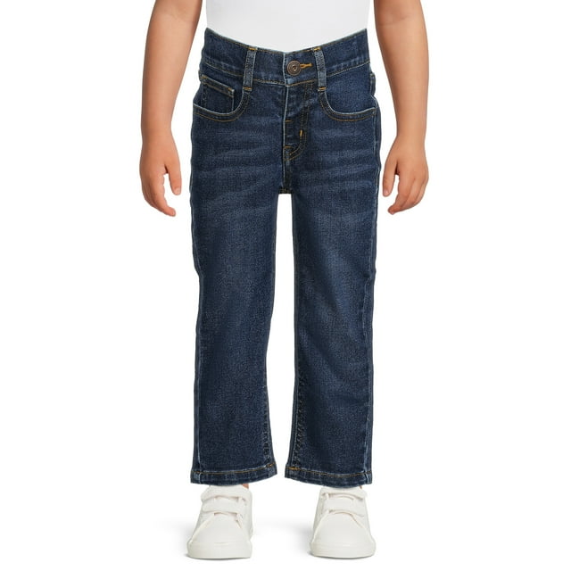 Wrangler Baby and Toddler Boys’ Straight Leg Jeans, Sizes 12M5T