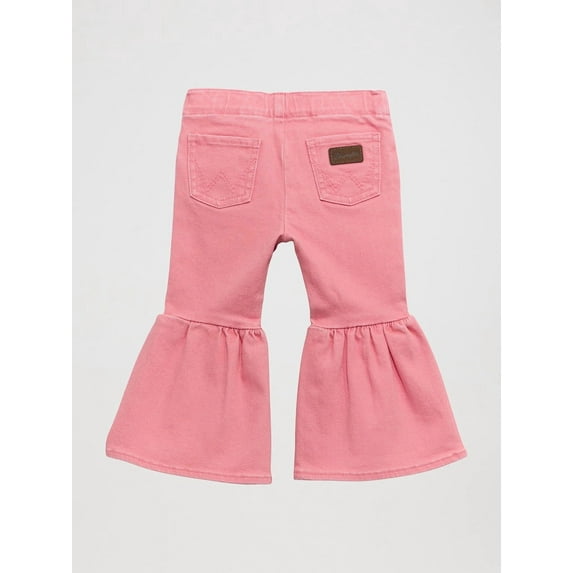 Wrangler Babygirl Ruffle Flare Pink - Kids Girls Shirt - 112375233