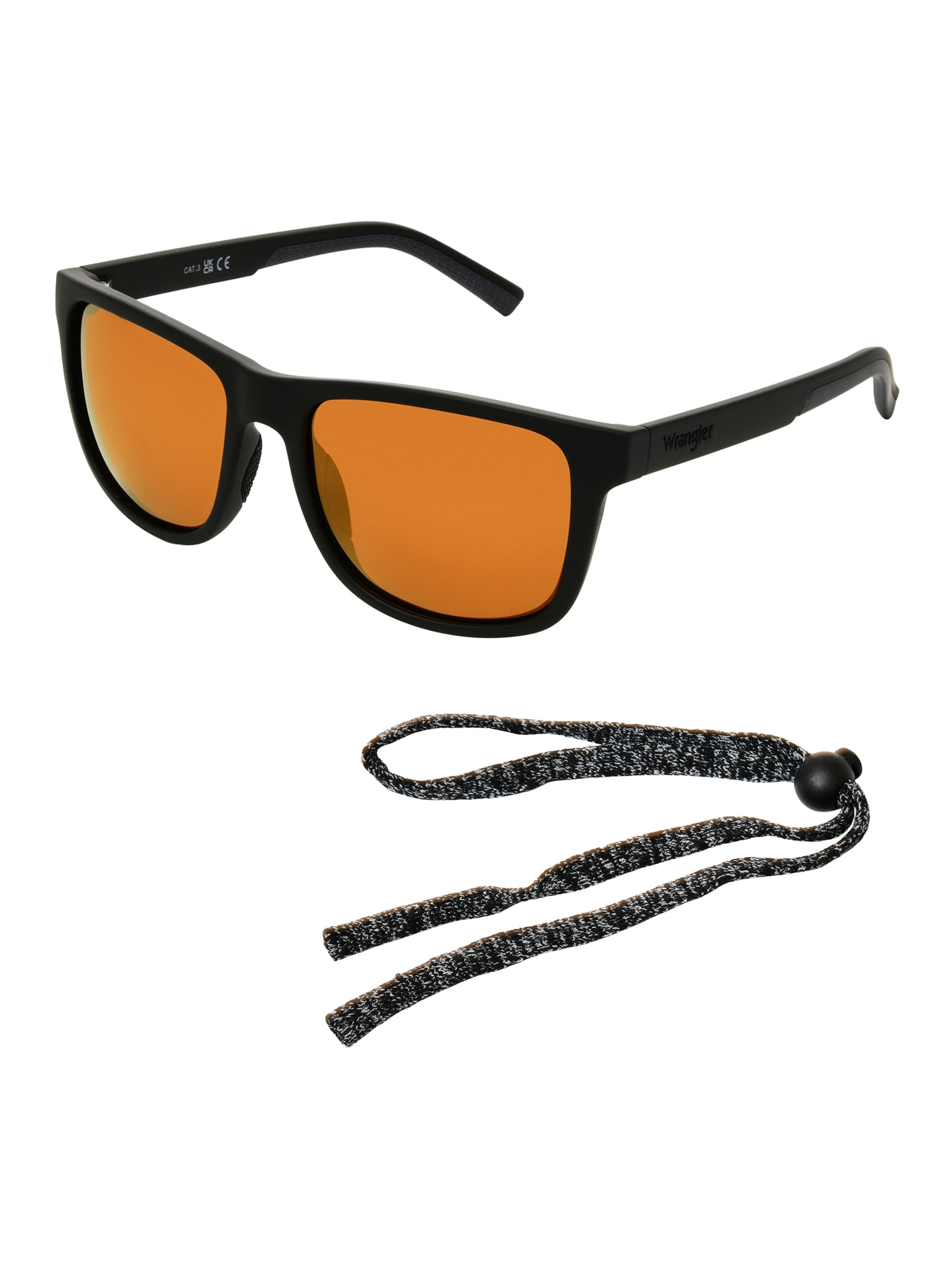 Wrangler® Back Trail Men's Sunglasses with Cord
