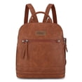 thumbnail image 1 of Wrangler Backpack Purse for Women Medium Ladies' Bookbag Travel Work Daypacks Bags, Brown, 1 of 7