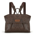 thumbnail image 1 of Wrangler Backpack Purse for Women Vegan Leather Fashion Anti Theft Convertible Backpack with Adjustable Strap, Coffee, 1 of 7
