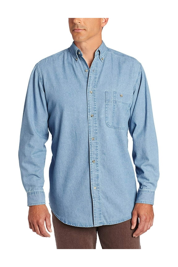 Men's Denim Shirt, Medium